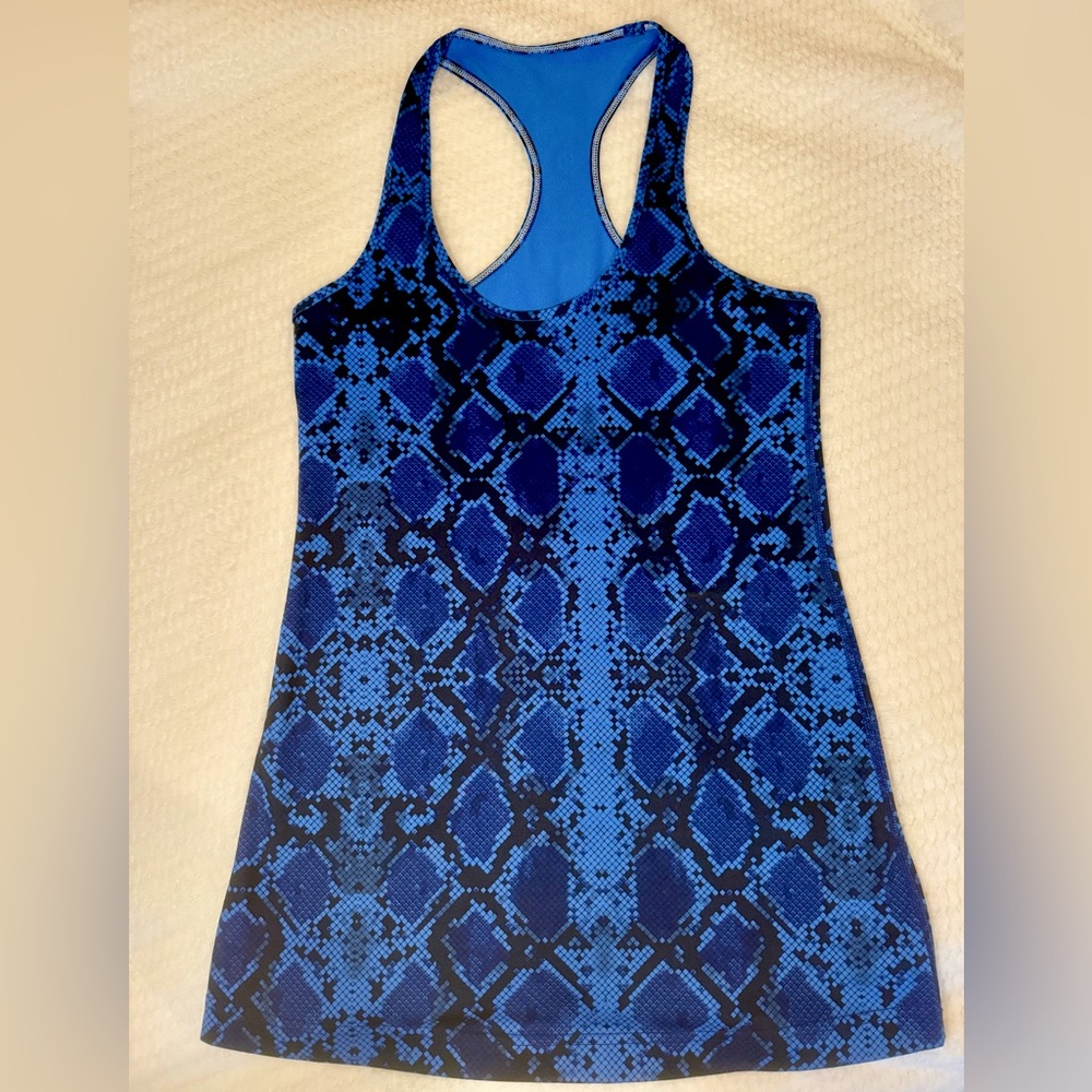 Lululemon Cool Racerback Snake print